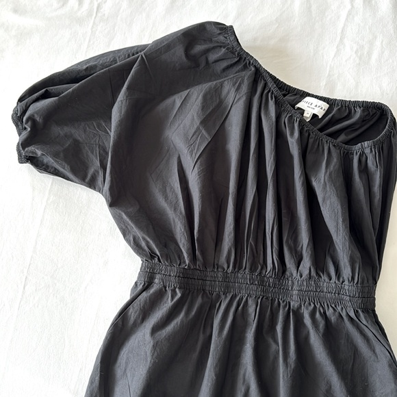 Apiece Apart | Midi One Shoulder Dress | Fitted waistband | Sz Medium - Picture 8 of 13
